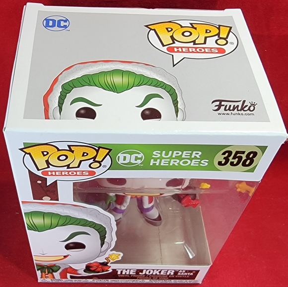 The joker as santa funko # 358 (nib) - Picture 4 of 7